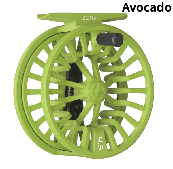 Redington Zero Fly Reel Avocado Front Redington Zero Fly Reel Avocado Front